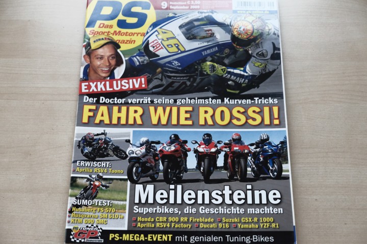 Deckblatt PS Sport Motorrad (09/2009)